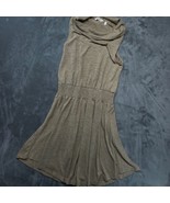 Soft Surroundings Sleeveless Cowl Neck Knit Dress Beige PXS Petite Extra... - €19,73 EUR
