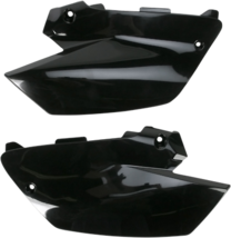 Restyled UFO Black Side Rear Number Plates Yamaha YZ125 YZ 125 YZ250 250 Only - £36.91 GBP