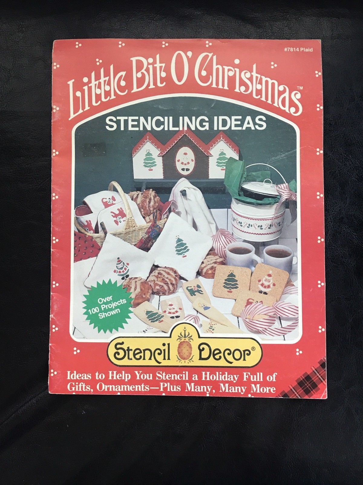 Stencil Decor Little Bit O Christmas Stenciling Ideas #7814 Plaid - $8.97