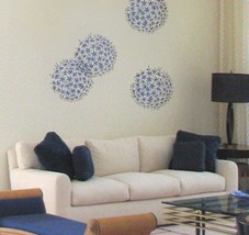 Allium Grande Wall Stencil - Small - Stencils for DIY decor. - £14.92 GBP