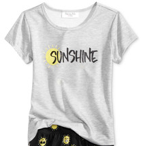 allbrand365 designer Kids Sunshine Printed Top Color Grey/Black Size 4-5 - £24.93 GBP