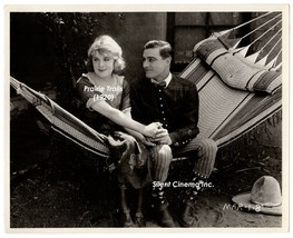 PRAIRIE TRAILS (1920) Tom Mix Romances Kathleen O&#39;Connor on a Hammock Dbl-Wt. - £119.90 GBP