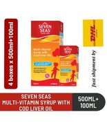 4 boxes x 500ml + 100ml Seven Seas Multi-Vitamin Syrup With Cod Liver Oil - $229.77 CAD