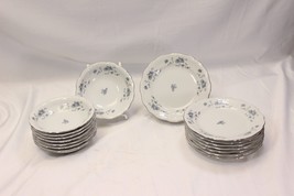 Johann Haviland Blue Garland Fruit Bowls Bread Plates  Lot of 16 - £17.16 GBP