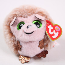 TY Puffies Beanie Balls Plush HAZEL The Hedgehog 4 Inch Toy 2022 New Wit... - $8.33