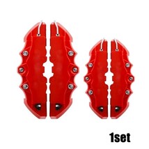 S car 3d style red racing disc brake caliper plastic cover m s universal exterior parts thumb200