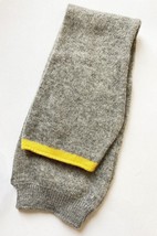 GIOVI Womens Hand Warmer Soft 100% Cashmere MADE IN ITALY Grey Size 3&#39;&#39; ... - $48.58