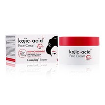 Crema blanqueadora de ácido kójico Crema facial Manchas oscuras Crema pa... - $14.95