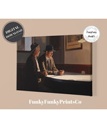 Artisan PRINTABLE wall art, Two Detectives - Nighthawks inspired | Download - £2.74 GBP