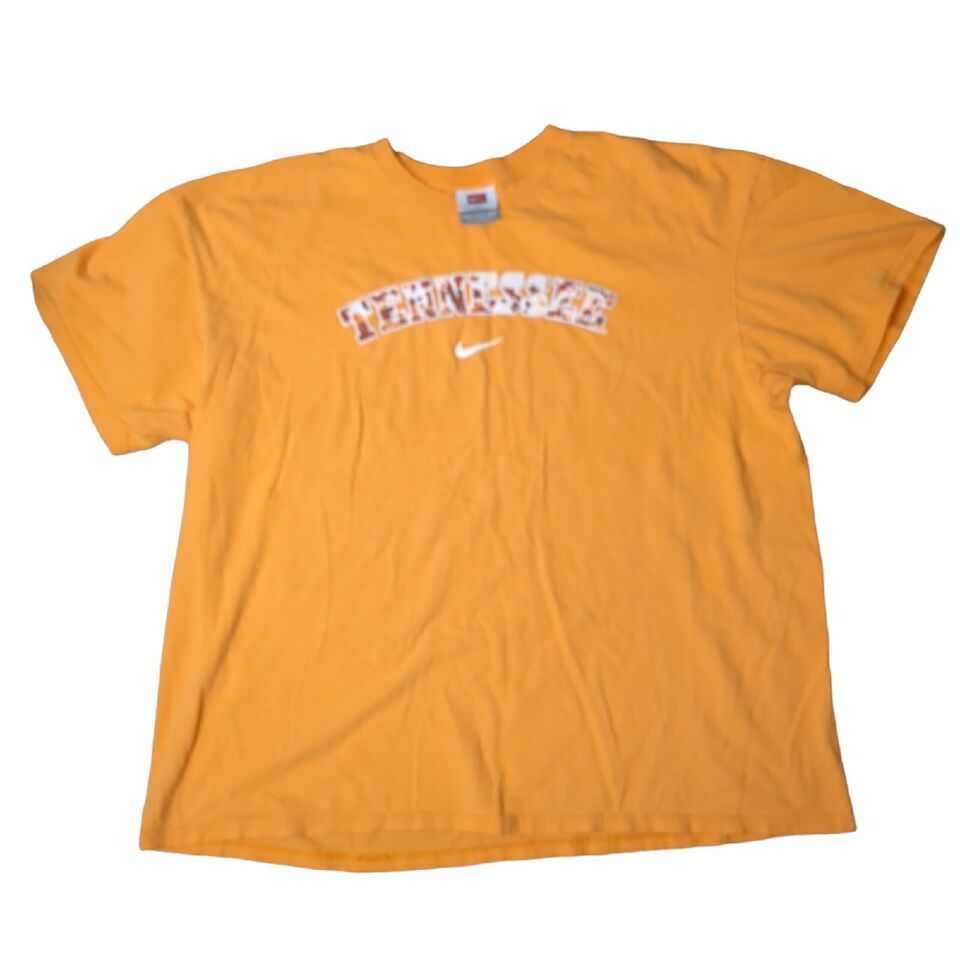 Primary image for Nike Men's University of Tennessee Orange VOLS T-Shirt Size 2XL 100% Cotton