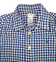 Baby Boy 12M Dress Shirt Lot Ralph Lauren Janie & Jack Carter’s Plaid Striped image 4