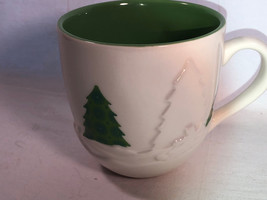 Starbucks 16 Ounce Holiday 2006 Coffee Mug Mint Christmas Tree - £11.81 GBP