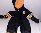 Pittsburgh Steelers Snowsuit 6-9 Mo Reversible One-Piece Outdoor Cold We... - £16.05 GBP