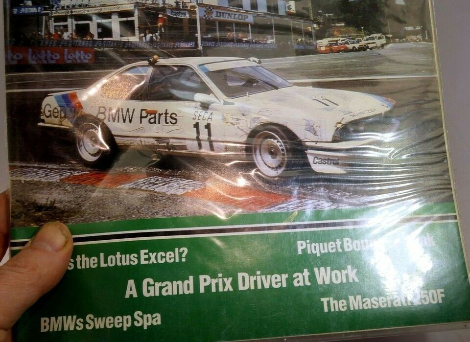 Motor Sport Magazine September 1986 Lotus, Grand Prix Maserati 250F - $18.58