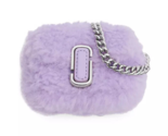Marc Jacobs Teddy Fur  Snapshot Nano Bag Charm Key Fob Coin Purse ~NWT~ ... - £91.78 GBP