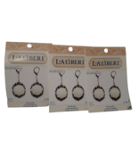 Laliberi Flowers And Brass Pendants DIY Earrings- Swarovski Elements, 3 ... - $8.73