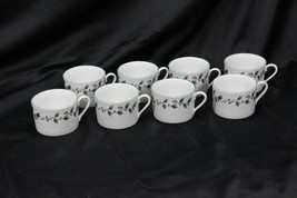 Gibson Tree Trimmings Christmas Cups Mugs Lot of 8 Xmas - $21.55