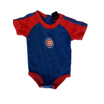 Mighty Mac Sports Boys Infant Baby 3 6 Months 1 Pc Bodysuit Short Sleeve Chicago - £6.14 GBP