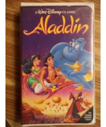 WALT DISNEY Aladdin Black Diamond Edition VHS - £7.85 GBP