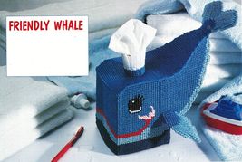 Plastic Canvas Nautical Totes Whale Tissue Cover Patriotic Sailboat Wall Pattern - £8.01 GBP