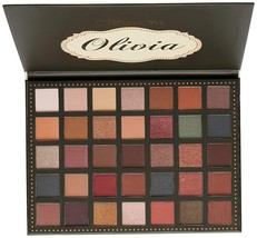 Olivia Eyeshadow Palette High Pigment Color Matte Shimmer Beauty Creations - £12.38 GBP