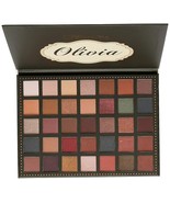 Olivia Eyeshadow Palette High Pigment Color Matte Shimmer Beauty Creations - $21.28 CAD