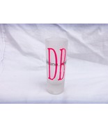 DAYTONA BEACH SOUVENIR FROSTED  TALL SHOT GLASS  OLDER - $9.85