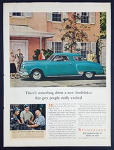 1947 Studebaker Commander Regal Coupe Magazine Print Ad Postwar Style - $6.93