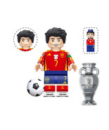 HGT Alvaro Morata Soccer Player World Cup V3 Rare Minifigures - $7.26
