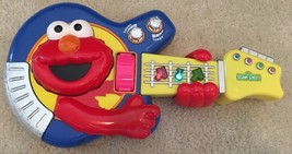 2002 Sesame Street Jam with Elmo Guitar, Fisher Price Lights Tempo Whoop... - £11.14 GBP