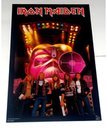 IRON MAIDEN GROUP POSTER FROM 1987 RARE AND VINTAGE!  - $39.99