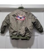 VTG USAF High Altitude Aviator Flight Jacket 4 Patches Youth Boys Sz. M ... - $40.25