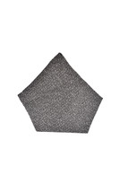 ARMANI COLLEZIONI Mens Pocket Square Textured Minimal Black Size 13&quot; X 1... - £22.87 GBP