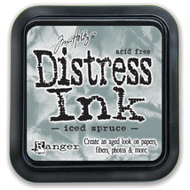 Tim Holtz Distress Ink Pad-Iced Spruce - £18.56 GBP