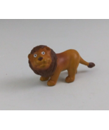 Vintage SOMA Rubber Vinyl Lion 1.25&quot; x 2.5&quot;  Toy Figure - $6.77 CAD