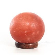 Himalayan Pink Salt Lamp 6&quot; Sphere, Handcrafted, Cleansing, Health Care - £28.42 GBP