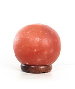 Himalayan Pink Salt Lamp 6&quot; Sphere, Handcrafted, Cleansing, Health Care - £28.00 GBP