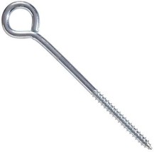 Hardware Essentials 321145 Lag Screw Thread Eye Bolt 1/4 X 5&quot; Zinc-Plated - $13.61
