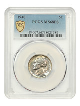1940 5C PCGS MS68FS - $4,583.25