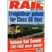Rail Magazine 10 March-23 March 1999 mbox2875/a No.352 National Rail summit. - £3.93 GBP