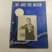 Me and the Moon Rubinoff photo by Hirsch and Handman Sheet Music 1936 - £5.55 GBP