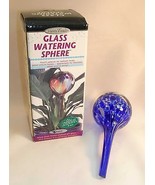 Glass Watering Sphere Hand Blown Rrecycled Art Glass Self Water Plants /... - $166.83 MXN