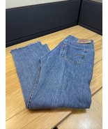 Levi Strauss 501 Medium Wash Denim Jeans Men&#39;s Size 36X32 Button Fly KG JD - $24.75