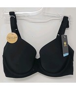 Wacoal Full Figure Ultimate Side Smoother Contour Bra 30 C Black Size 30... - $514.84 MXN