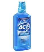 ACT Restoring Anticavity Fluoride Mouthwash Rinse 18oz Rebuild Tooth Ena... - $31.48