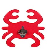 CRAB BOTTLE OPENER - Large Indoor Outdoor Poly &amp; Stainless Steel Amish USA - £53.40 GBP