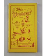 1953 This Is Vermont Booklet Historical Society Montpelier VT Geo Merkle... - £9.55 GBP