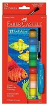 Faber Castell Crayons & Gel Sticks Gel Sticks + Paint Brush 12 count (Ages 5+) - £13.69 GBP