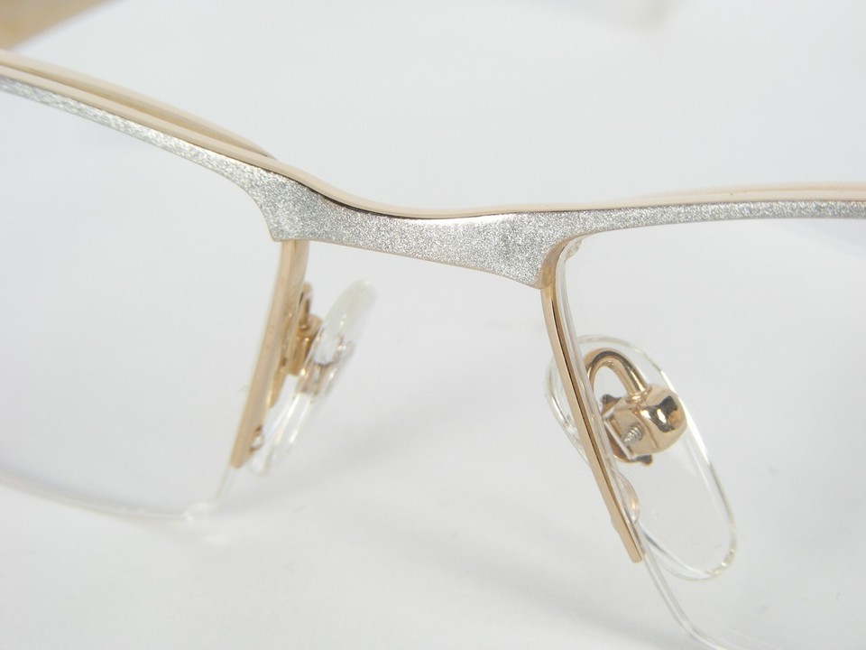 St.Moritz by AMA 4779 003 SILVER /GOLD EYEGLASSES PURE TITAN FRAME 51-17-135mm Item image 6