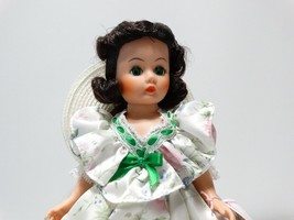 Madame Alexander Gone with the Wind Scarlett 10&quot; Doll #1102 VGC w/Stand &amp; Box  - £14.61 GBP